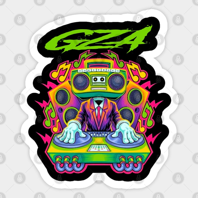 GZA RAPPER Sticker by Tronjoannn-maha asyik 